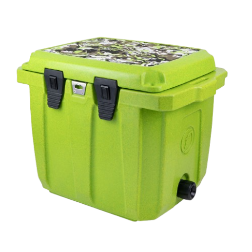 ถังน้ำแข็งเกรดพรีเมี่ยม FEELFREE ขนาด 45 ลิตร สี LIME CAMO